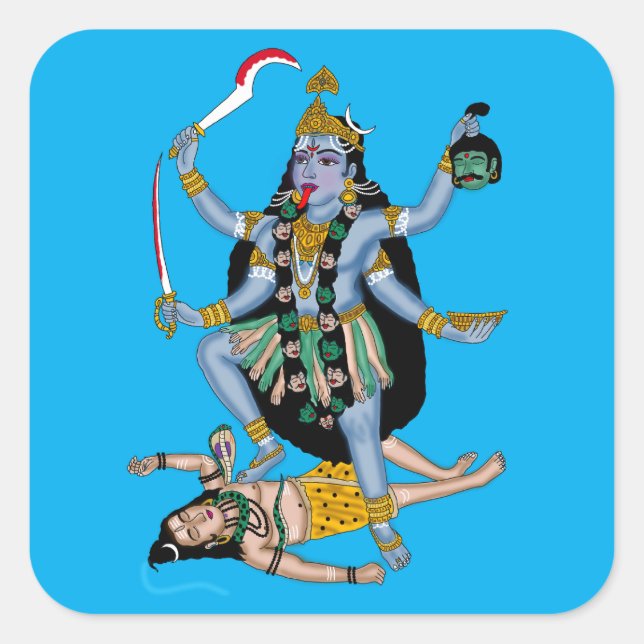 Goddess Kali Sticker (Front)