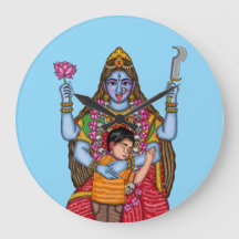 Goddess Kali Wall Clock