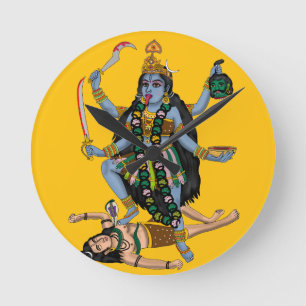 Goddess Kali Wall Clock