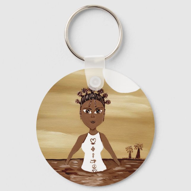 Goddess Key Ring (Front)