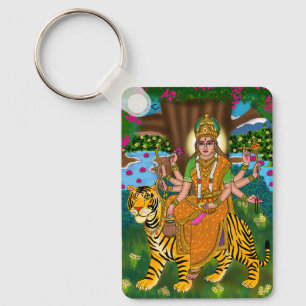 Goddess Kushmanda Keychain