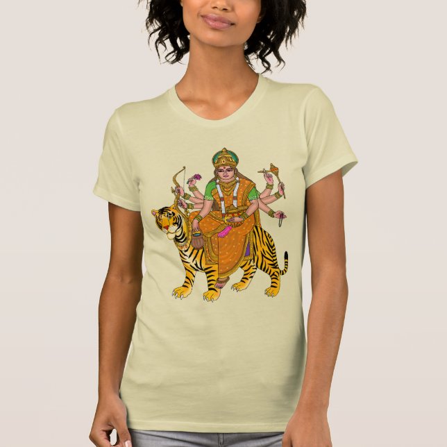 Goddess Kushmanda T-Shirt (Front)