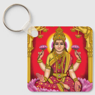Goddess Lakshmi Keychain