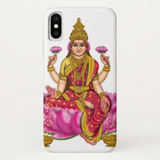 Goddess Lakshmi Mobile Cover (Back)