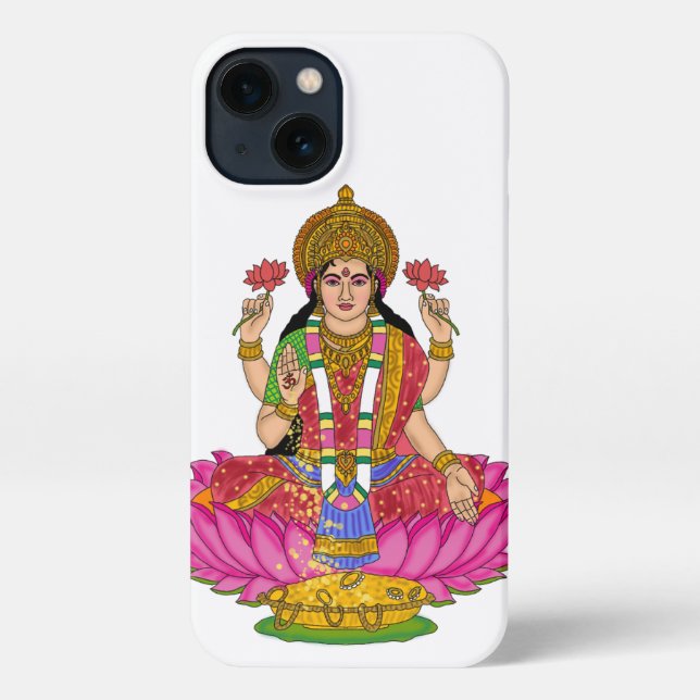 Goddess Lakshmi Phone Cover (Back)