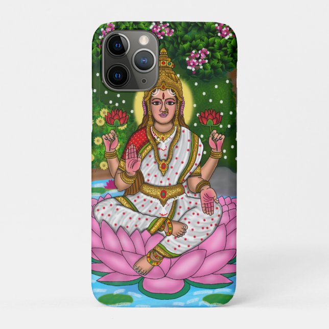 Goddess Lakshmi Phone Cover (Back)
