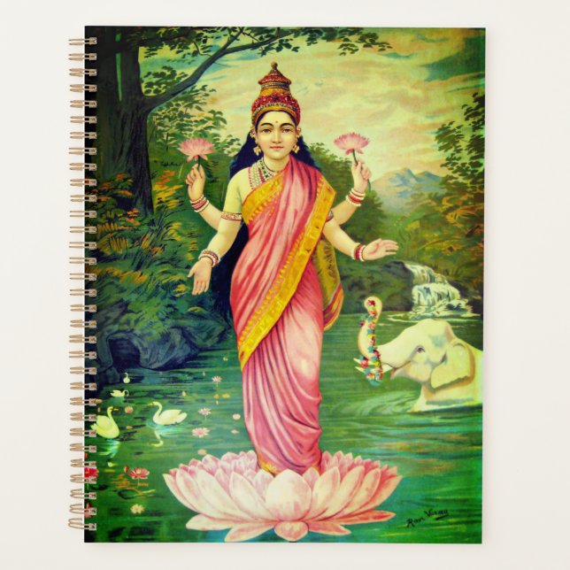 Goddess Lakshmi Planner (Front)