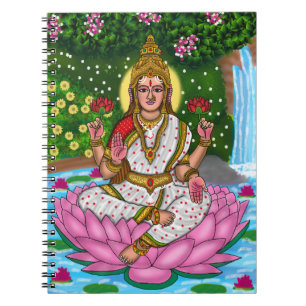 Goddess Lakshmi Stationery Notebook