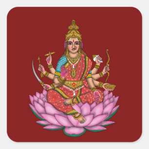 Goddess Lakshmi Sticker