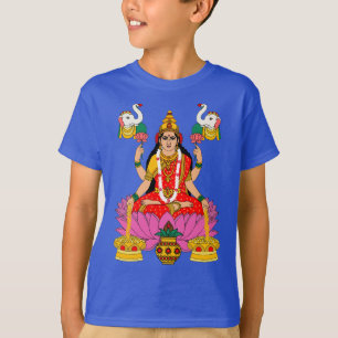 Goddess Lakshmi T-Shirt – Hindu Goddess of Wealth