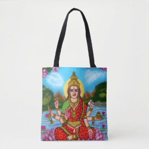 Goddess Lakshmi Tote Bag