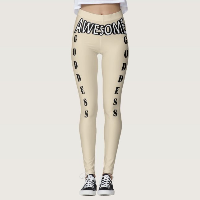 Goddess Leggings - Guaranteed to Lift Your Booty!! (Front)