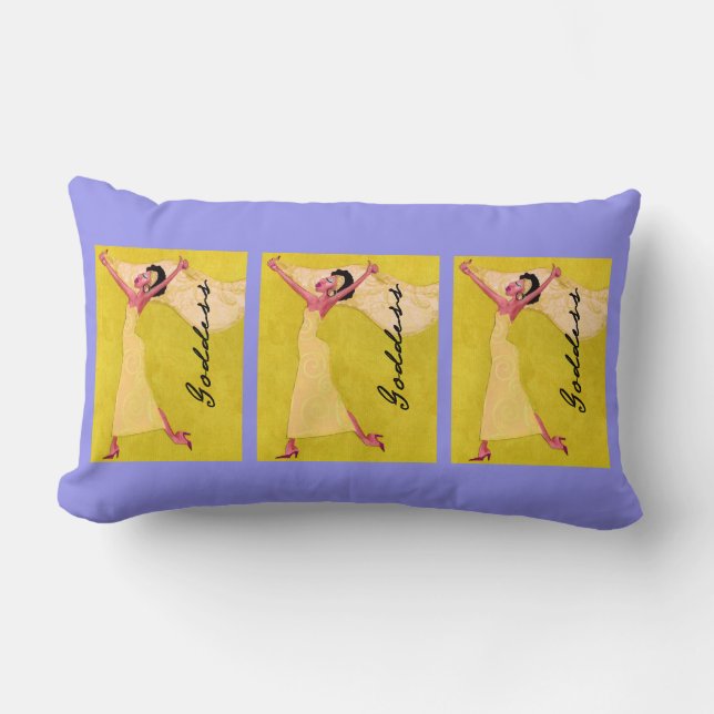 "Goddess" Lumbar Cushion (Front)