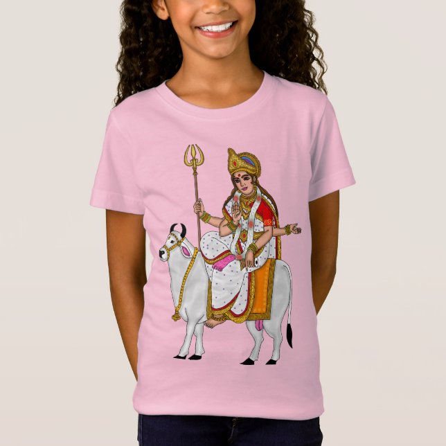 Goddess Mahagauri T-Shirt (Front)