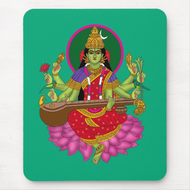 Goddess Matangi  Mouse Mat (Front)