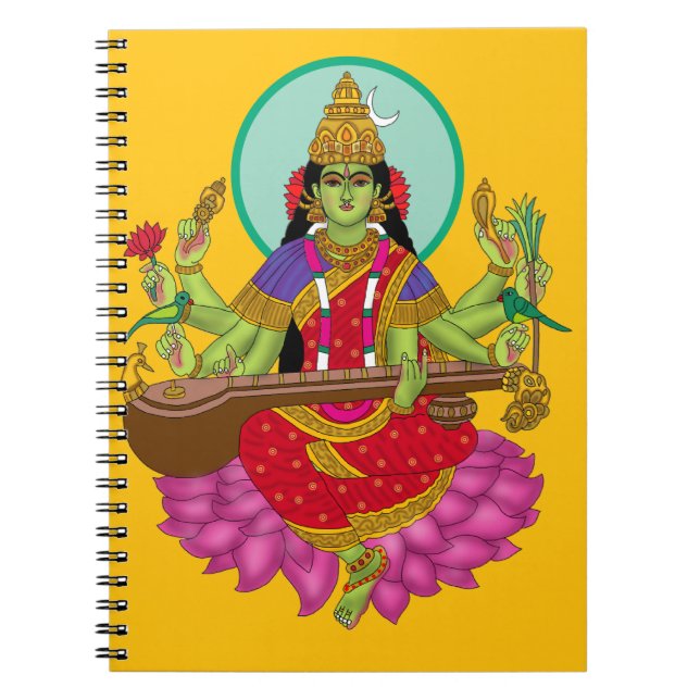 Goddess Matangi  Notebook (Front)