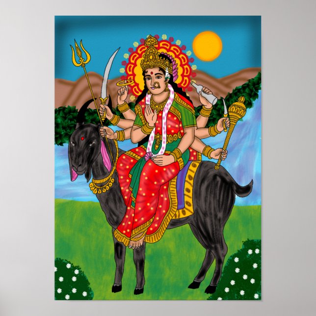 Goddess Meldi  Poster (Front)