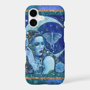 Goddess moon art by Renee Lavoie