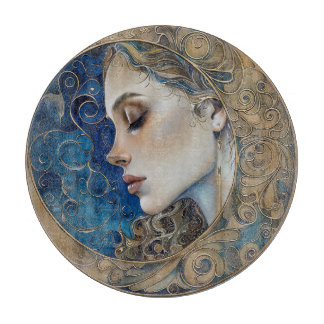 Goddess Moon Cutting Board