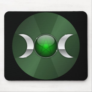 goddess moon symbol mouse mat