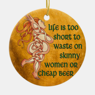Goddess Motto Ceramic Tree Decoration