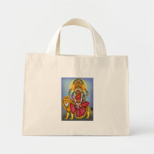 Goddess Narasimhi Divine Protection Art Custom Tot Mini Tote Bag