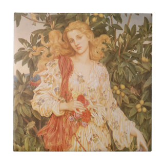 Goddess of Blossoms and Flowers, Flora by Morgan Tile