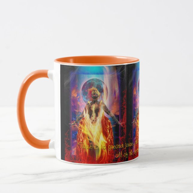 GODDESS OF FIRE PELE COFFEE MUG (Left)