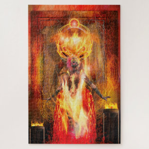 Goddess of Fire PELE Jigsaw Puzzle