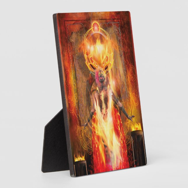 Goddess of Fire PELE Plaque (Side)