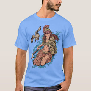 Goddess of Greek mythologyMinerva Athena T-Shirt