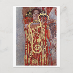 Goddess of Health, Hygieia (Salus), Gustav Klimt Postcard