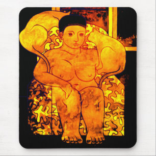 Goddess of Islands Mouse Mat