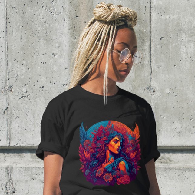 Goddess of Love - Aphrodite Retro Tee (Goddess of Love Aphrodite Retro Tee)
