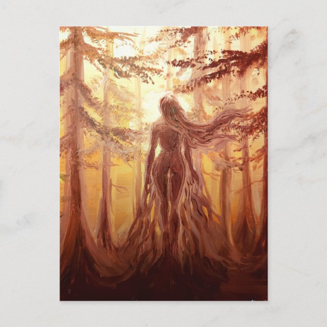 goddess of the forest postcard (Front)