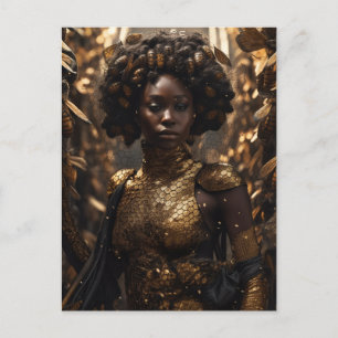 Goddess of the Honey Bees Postcard