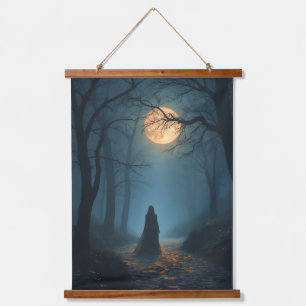 goddess of the night hanging tapestry