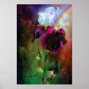 Goddess Of The Rainbow Art Poster/Print Poster