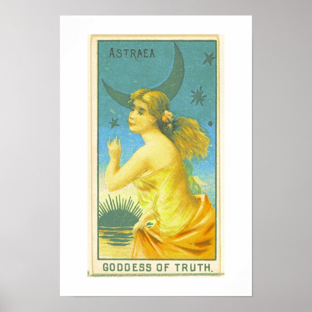 Goddess of Truth, Astraea, Poster Print (Front)