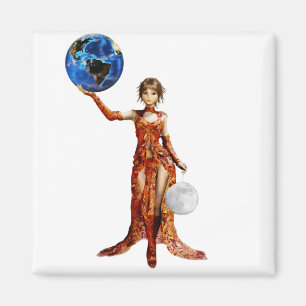 Goddess of Universe Magnet