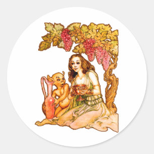 Goddess Of Wine Sticker