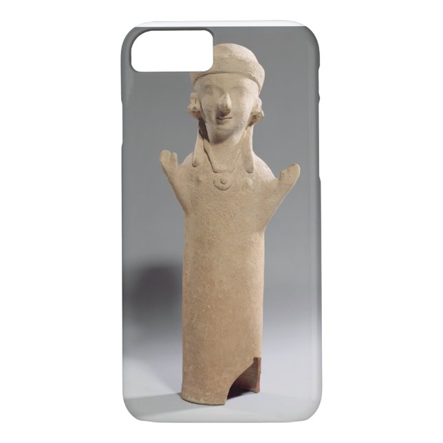 Goddess or worshipper with raised arms, figurine, Case-Mate iPhone case (Back)