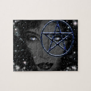 Goddess Pentacle Jigsaw Puzzle