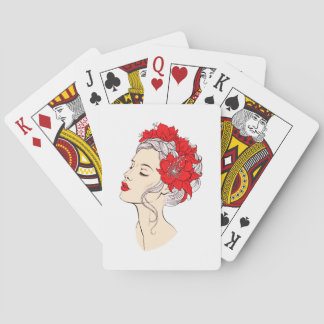 Goddess Playing Cards