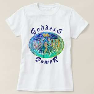 Goddess Power Colourful Infinity Deity T-Shirt
