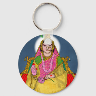 Goddess Radha Keychain