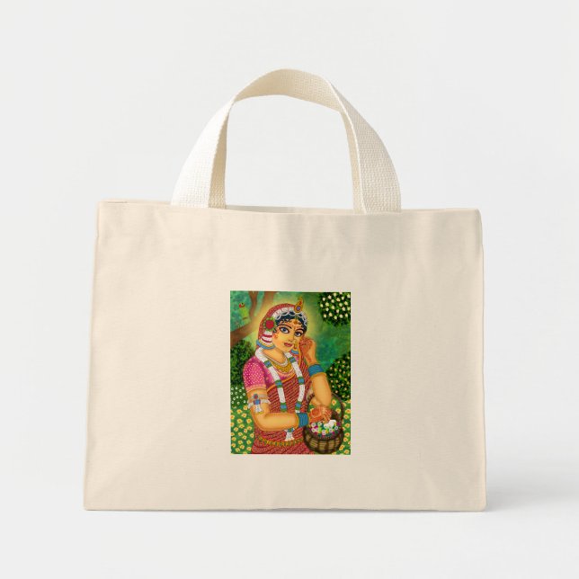 Goddess Radha Tote Bag (Front)