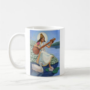 Goddess Sarasvati Coffee Mug