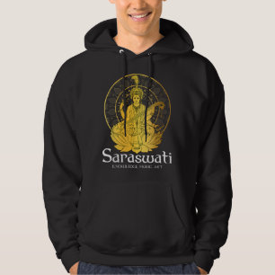 Goddess Saraswati Jersey Hinduism Hindu Gods Deity Hoodie