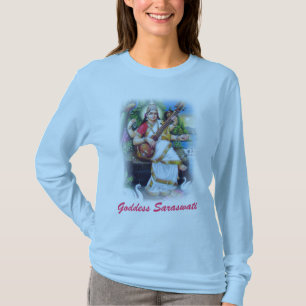 GODDESS SARASWATI Mother of the Veda T-Shirt